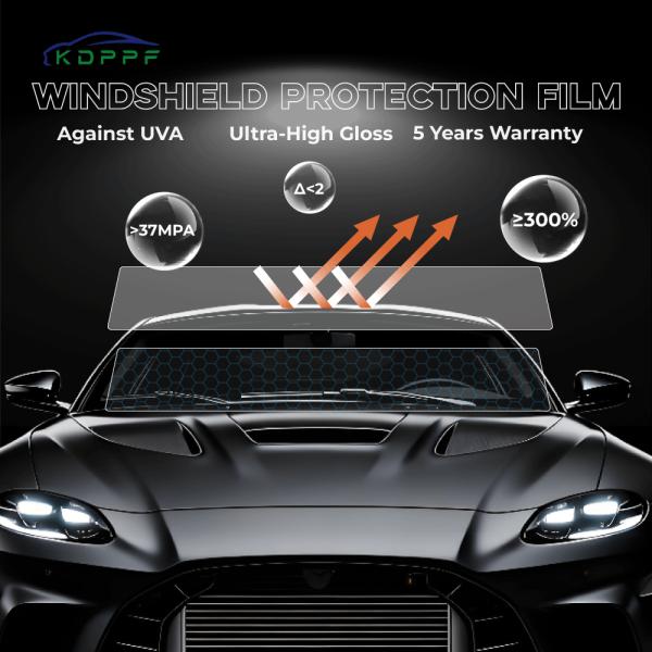 Self Healing Windshield Film UV Proof Anti Stain TPU Car Film Anti-gravel Clear Paint Protection Film