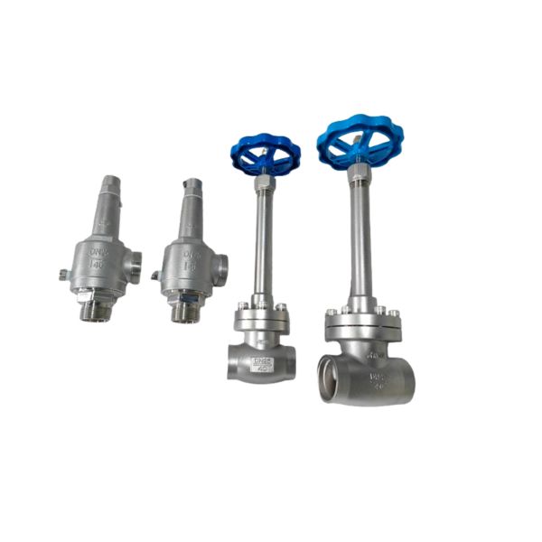 SS304 Cryogenic Hard Seal Safety Valve For LIN LOX LAR LNG Tank -196~80 ℃ High Quality