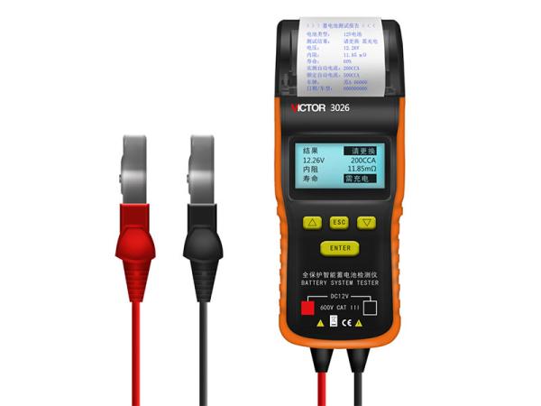 12V 24V Car Battery Electrical System Analyzer Motorcycle Battery Tester