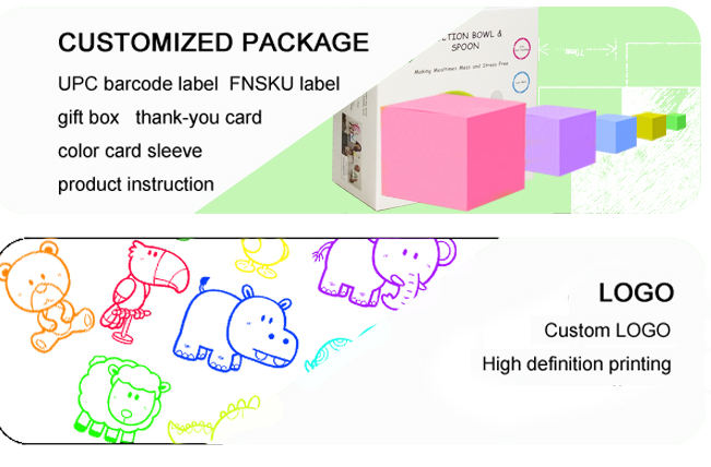 Non Stick Silicone Suction Bowl Dishwasher Microwave Safe Easy Cleaning