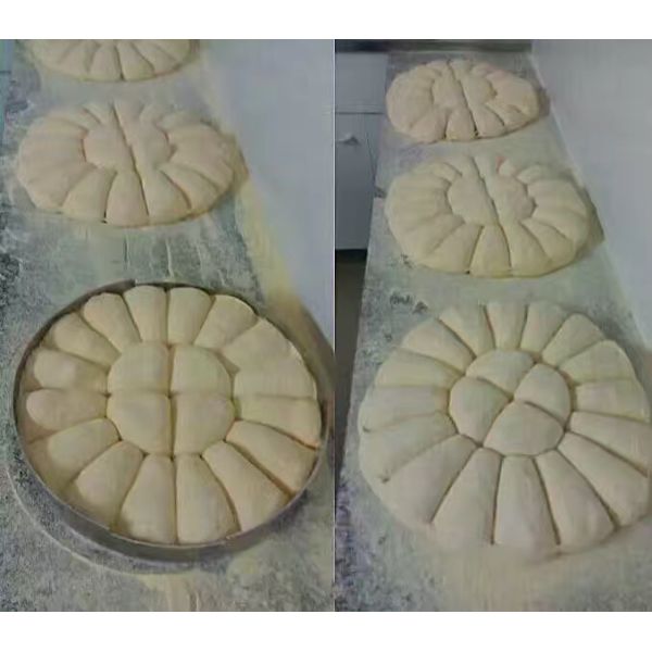 Автоматическая реклама машинного оборудования делать хлеба регулируемая машина рассекателя теста