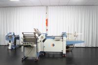 preuve antidérapante se pliante de papier résistante d'usage de la machine 380V avec la roue d'aspiration de trois trous