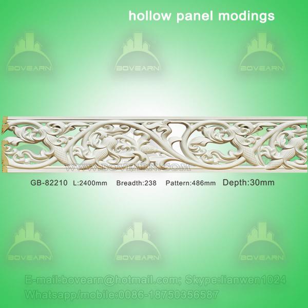 Decorative PU center hollow mouldings