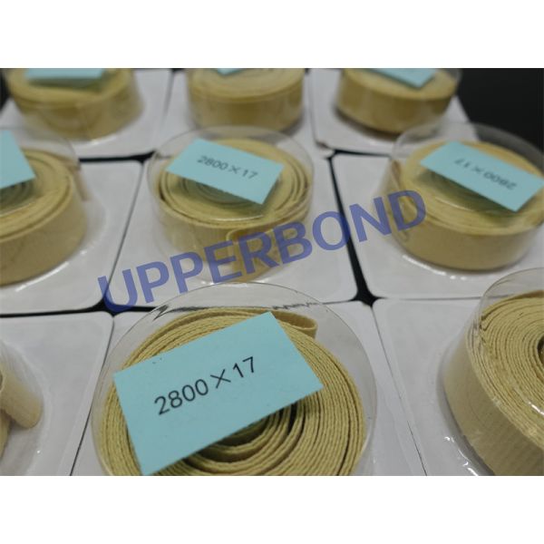 2715x18.5mm Aramid Garniture Tape for MK8 MK9 Tobacco Machines - Durable and Precise Fit