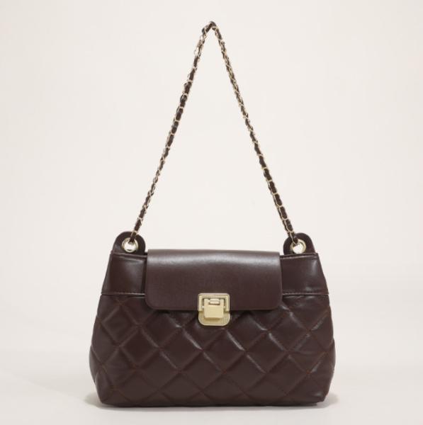 Diamond Grid Women Shoulder Bag Small Fragrant Style Chain Bag