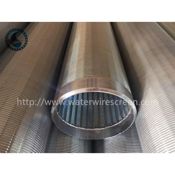 Low Carbon Galvanized 219mm OD Water Well Screen For Sand Control In Shallow Well