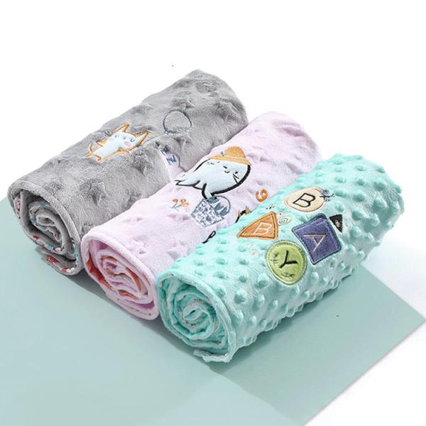30x40 2 Ply Double Blanket Minky Breathable Summer Cotton Blankets