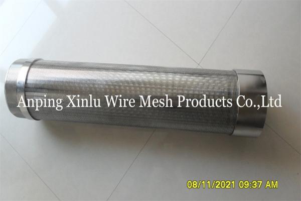 Slot 30 Stainless Steel Johnson Water Wire Screen For 200m Deep Tube Well