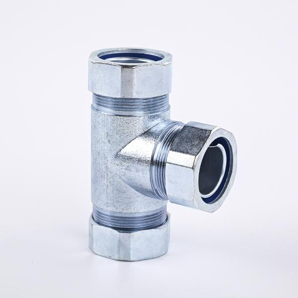 Three Way Quick Hose Connector Metric Thread Air Pipe Joint IP68