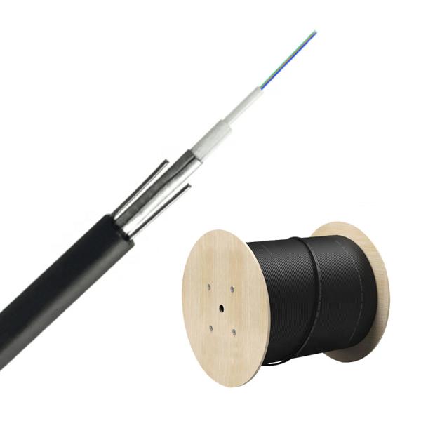 GYXTW fiber optic cable 12/24/36/48 core Unitube Central Loose tube Outdoor Armored High Strength Bulk fiber cable