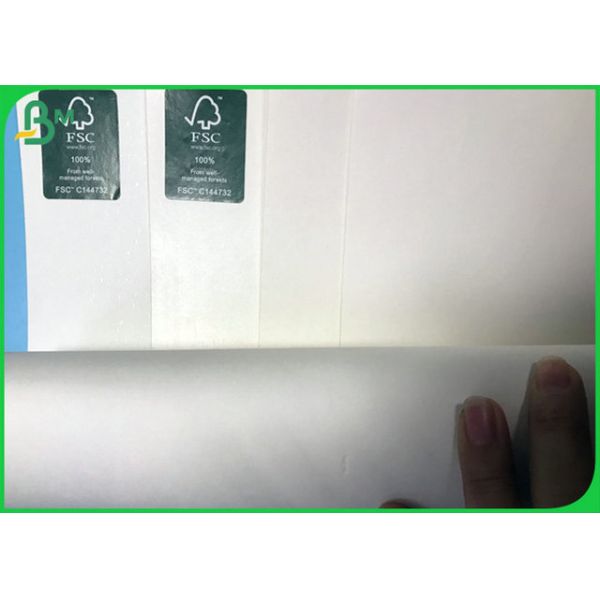 Аттестованное УПРАВЛЕНИЕ ПО САНИТАРНОМУ НАДЗОРУ ЗА КАЧЕСТВОМ ПИЩЕВЫХ ПРОДУКТОВ И МЕДИКАМЕНТОВ водоустойчивой белой поли пульпы девственницы качества еды бумаги с покрытием материальное