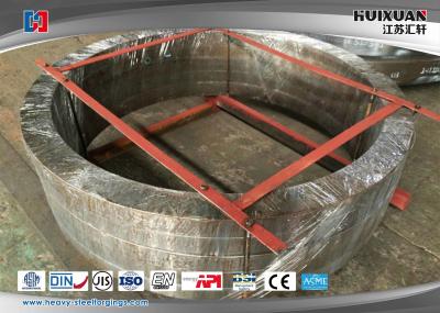 o aço carbono da precisão 16Mn forjou o diâmetro da flange 9000MM do forjamento do anel das flanges