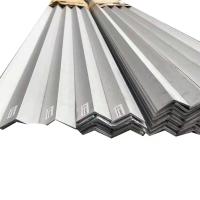 201 304 angles de l'acier inoxydable 316l 430 ont galvanisé laminé à chaud équilateral