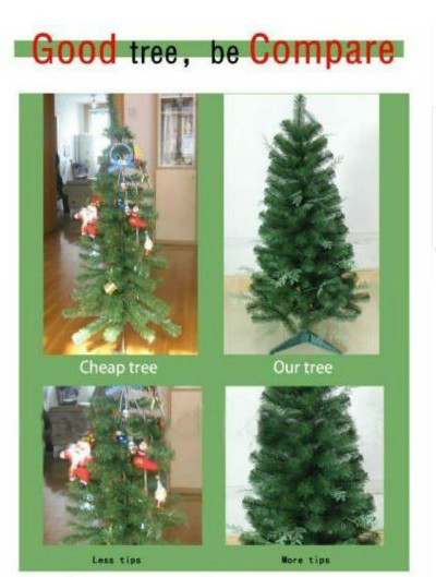 4' New PVC Artificial Snowing Christmas Tree