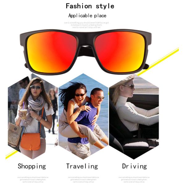High Toughness Sport Sunglasses / Polarised Sport Goggle Stylish UV Protection