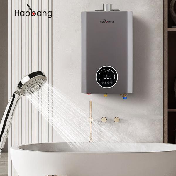 NG 2000Pa /LPG 2800Pa Forced Vent Gas Water Heater For Optimal Ventilation And Exhaust