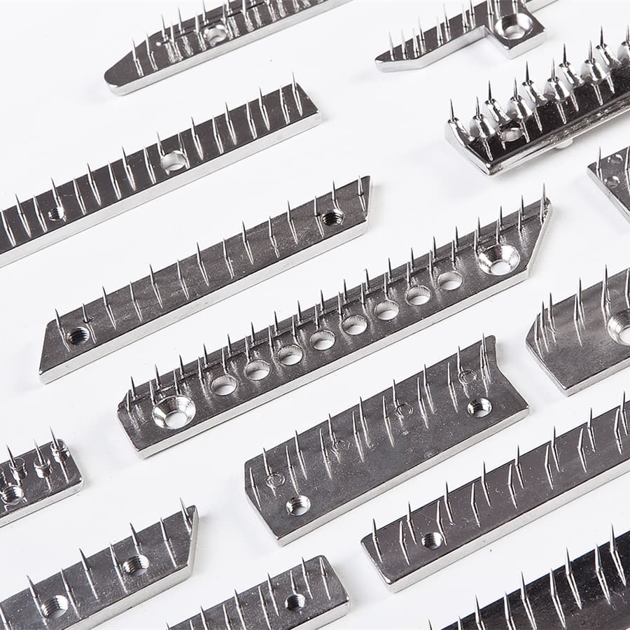 Máquina de estentador Partes de acabado textiles Estentador Aguja Pin Placa Pin Bar