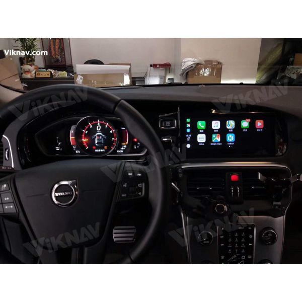 Viknav LHD LCD V40 Volvo Сенсорный экран 2011-2019 GPS навигация 1920x1200
