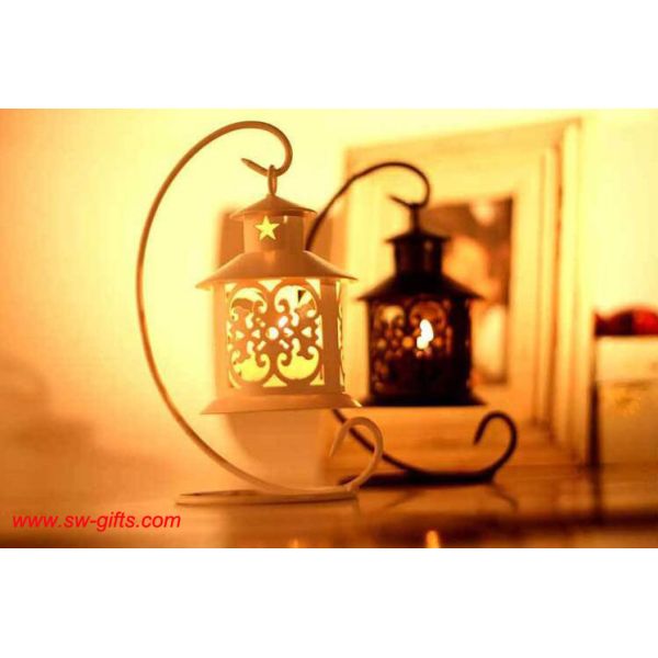 Iron Moroccan Style Candlestick Candleholder Candle Tea Light Holder Decor Gifts