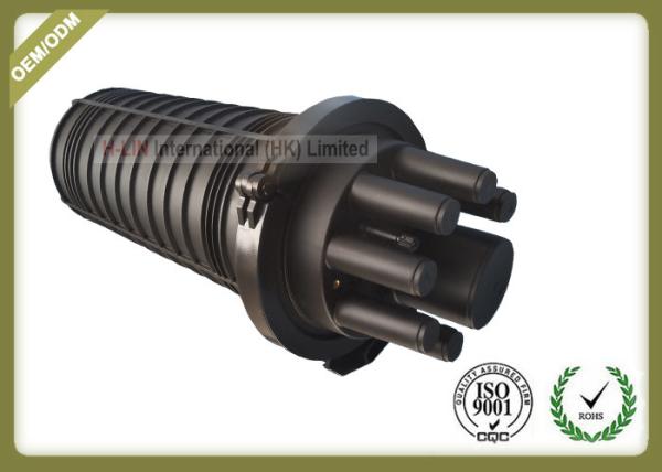 Outdoor Dome Type Fiber Optic Enclosure 4 In 4 Out 288cores 1 * 4 Splitter