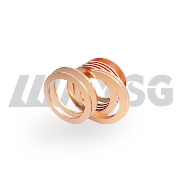 Factory wholesale aluminum and copper gaskets for engineering vehicle engine seals, galvanized gaskets, flat gaskets, me