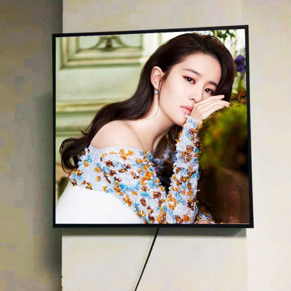 19.2 26 29.6 inch 1:1 square LED display screen 1920x1920 with WIFI network Android player and HDM1 input