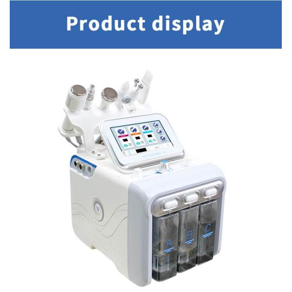 Small Size Hydrafacial Machine / Water Diamond Dermabrasion Aqua Facial Machine