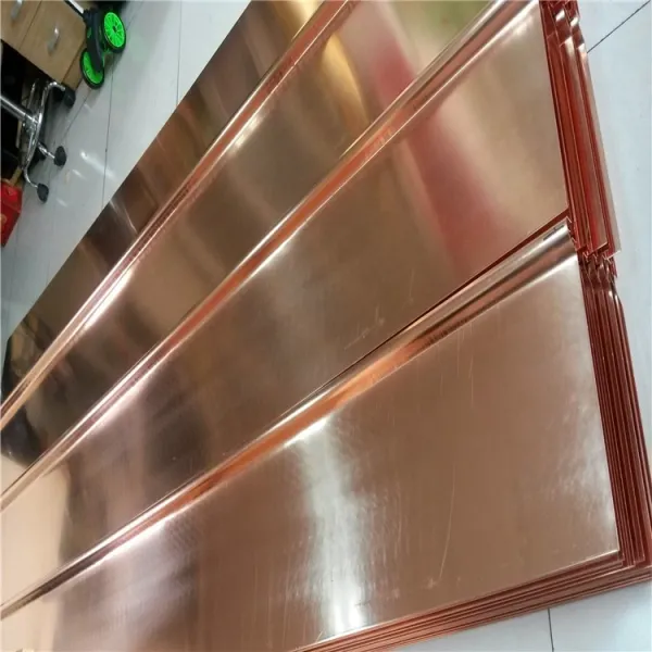1/2H C1011 Cu-Dhp Чистая медная плита C1100 C12200 C71500 C61400 C17200 0,5*600*2000