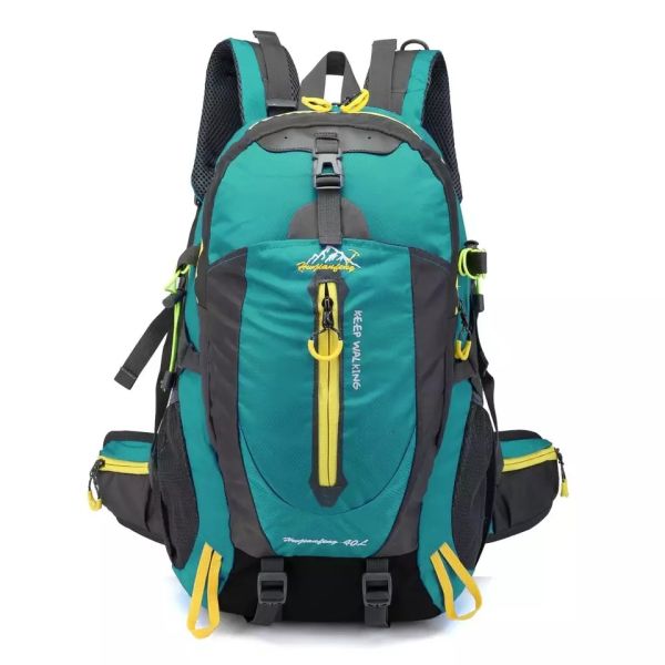Black Waterproof Hiking Backpack 30-40L Camping Waterproof Cycle Backpacks