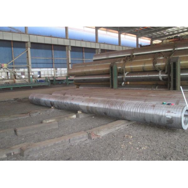 High Pressure Boiler Hot Rolled Steel Pipe , Hot Rolled Tube 46'' Large Caliber