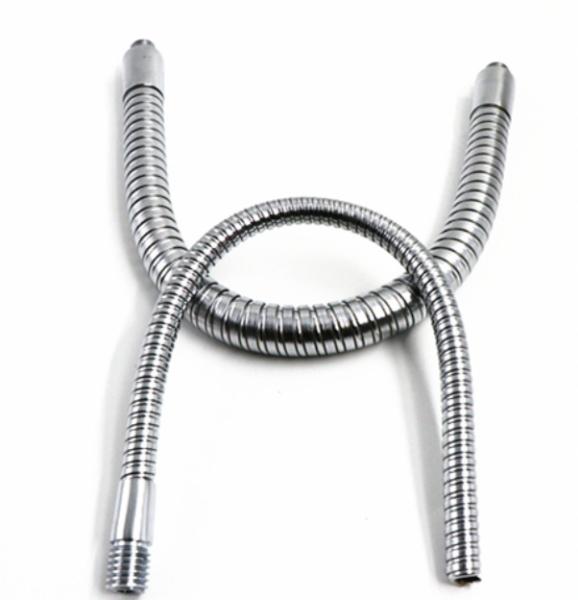 Pohli Cream Chrome  Flexible Gooseneck Tubing Cell Phone Cable Holder 28mm