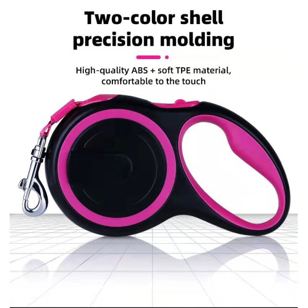 Cuerdas de tracción de estilo simple Perros de mascota ajustable correa multicolor