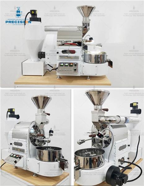 Electric And Gas 1kg Coffee Roaster Machine For Commercial Cafe Roasting