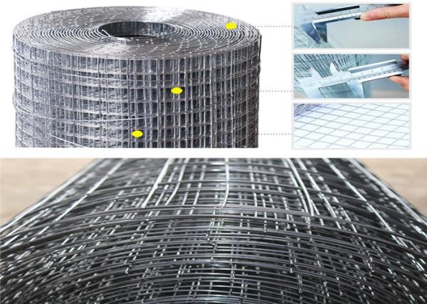 Painel de rede de arame soldado de aço inoxidável do GV e Rolls para a construção