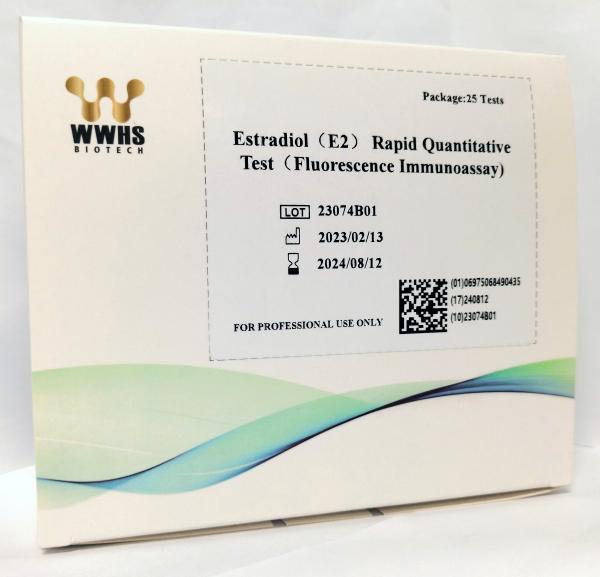 Estradiol （E2）Rapid Quantitative Test WWHS FIA POCT  Fluorescence Immunoassay