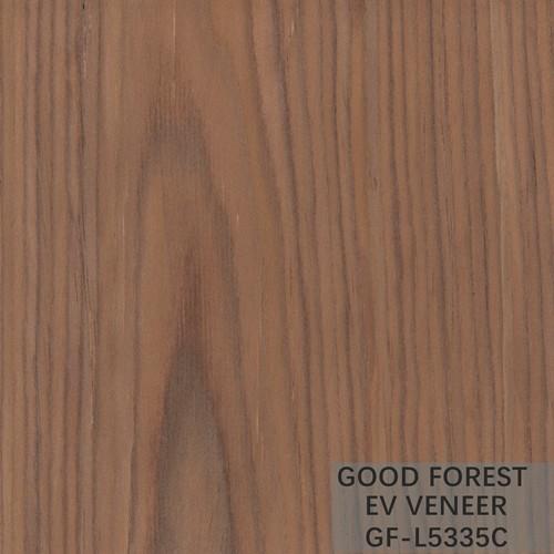 Engineered Veneer Santos Rose Wood Crown Cut Customized Service