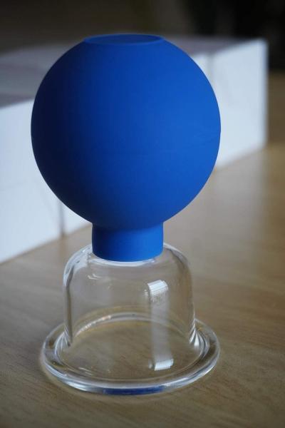 os copos Anticellulite da massagem do silicone 4Pcs ajustam o grupo colocando Massageador que do vácuo a massagem facial coloca copos chineses da sução