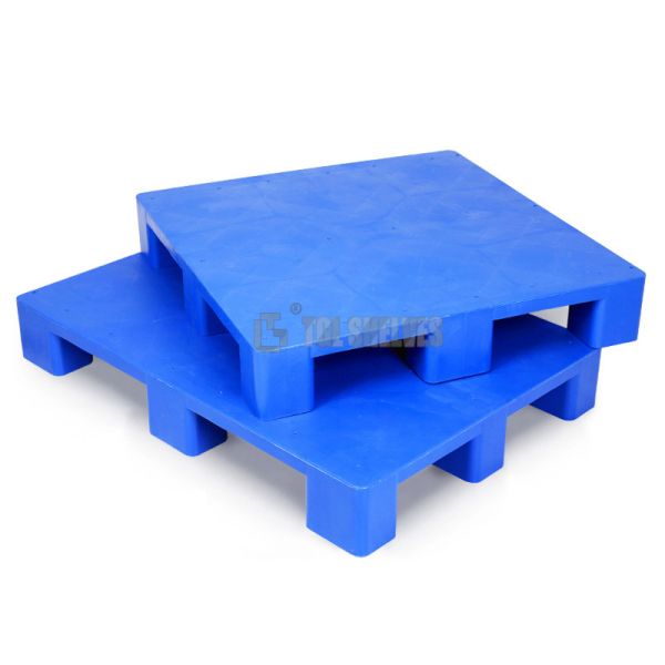 Nine Feet Euro Plastic Pallets , HDPE Plastic Warehouse Pallets 1100x1100x140mm