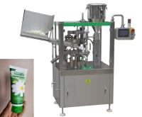 Remplissage de pâte dentifrice et crème en plastique de scellage de main de lotion de corps de tube de machine