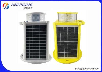 A aviação posta solar do brilho alto iluminação ilumina-se/obstrução da torre
