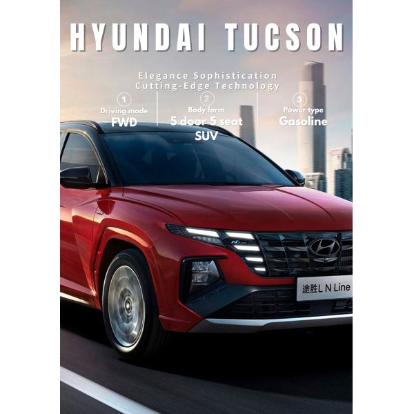 Multi-function Steering Wheel Compact SUV 2024 Beijing Hyundai Tucson 5-door 5-seater