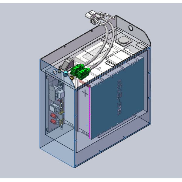 Вертикальная батарея лития 24В 300Ах заварки лазера режима замены
