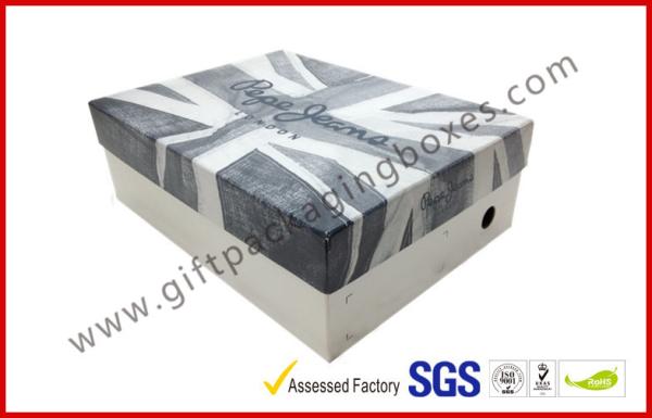 Customized Grey Board Lid and Base Apparel Gift Boxes for Dressing , Wedding Favour Packing Boxes