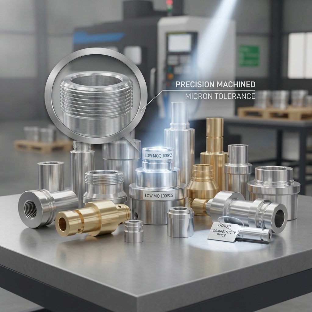 Fluid Handling CNC Machined Aluminum Pump Housing Body Parts Component