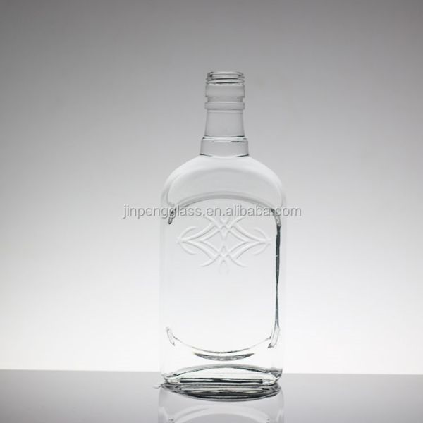 Стеклянные бутылки с винтажным дизайном в объеме 350 мл / 700 мл / 750 мл