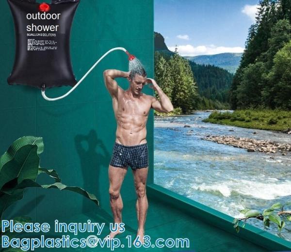 Portable Shower Bag, Travel Wash Kit, Camping Accessory, Outdoor Travel Camping Hiking, Pump, Sprayer