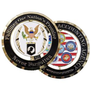 Moeda de desafio militar suave emalheada Moeda comemorativa feita sob medida