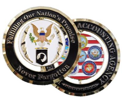 Soft Enameled Military Challenge Coin Custom Made Commemorative Coin
