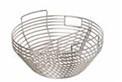 Accessoires naturels de gril de BARBECUE de la couleur SS304, panier de gril d'acier inoxydable de GV