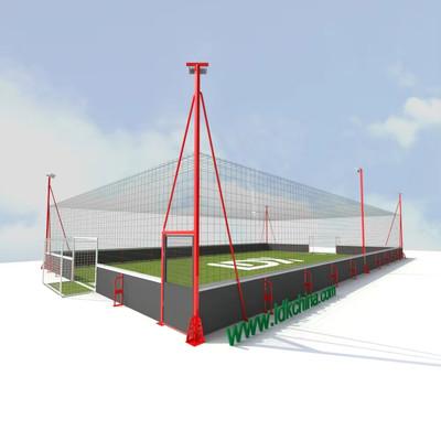 Soccer Field For World Cup Competition Customized Full Set Football Cage And Sport Panna